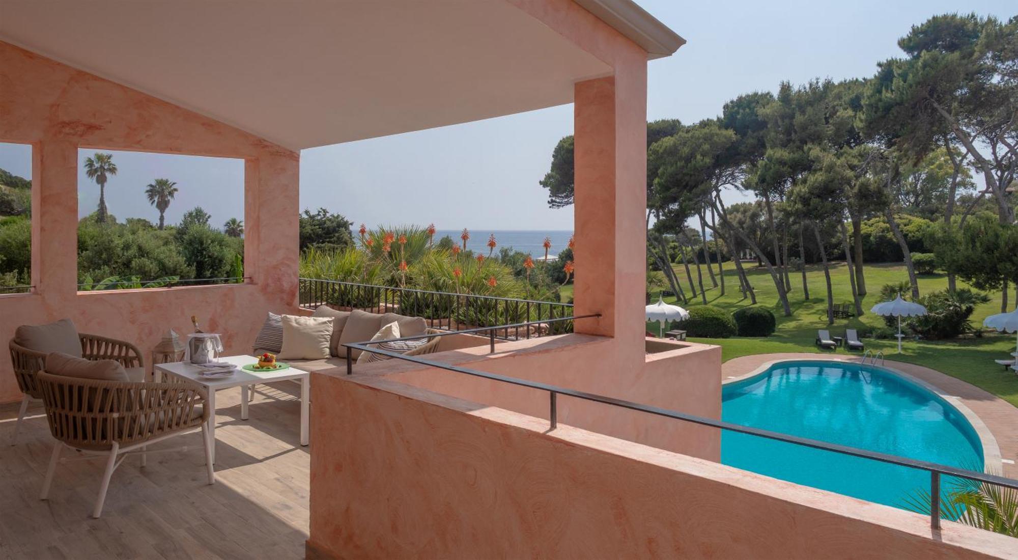 Hotel Cala Caterina Villasimius Esterno foto